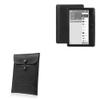BoxWave Case Compatible with Dcenta C12828 eReader (7 in) - Nero Leather Envelope, Leather Wallet Style Flip Cover view 1