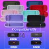 Lebakort Hard Case Compatible with JBL Flip 7 6 5 4 Waterproof Portable Speaker (Red Case) view 3