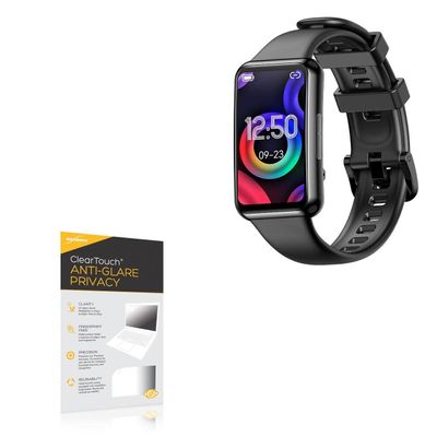 BoxWave Screen Protector Compatible with Koalarhealth KH06 - ClearTouch Anti-Glare Privacy (2-Pack), Privacy Screen Protector Flexible Film Anti-Glare