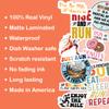 10pcs Running Sticker Sheet, Motivational Funny Vinyl Decals Sport Lover for Runners, Athletes, Waterproof, UV-Resistant, for Laptop, Water Bottle, Journal, Tumbler, Gym Locker, Notebook, Scrapbook view 3