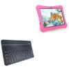 BoxWave Keyboard Compatible with Veidoo Kids Tablet (10 in) - SlimKeys Bluetooth Keyboard, Portable Thin with Chiclet-Style Keys - Jet Black view 1