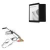 BoxWave Adapter Compatible with Pinnaco OS7071 eReader (6 in) - Micro SD Card miniReader, USB Type-C OTG Reader USB3.0 Adapter Keychain - Metallic Silver view 1