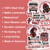 10pcs Firefighter Sticker Sheet, Brave Patriotic Vinyl Decals for Firefighters, EMTs, First Responders, Rescue Heroes Gifts, Waterproof, UV-Resistant, for Helmet, Water Bottle, Laptop, Toolbox view 3