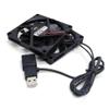 for 2pcs/Pair 5v Fan Slim USB Fan 80mm*10mm DC5V A8010-20RA-2JN-F1 5V 0.25A 8010 8CM Ultra-Thin Silence Cooling Fan view 2