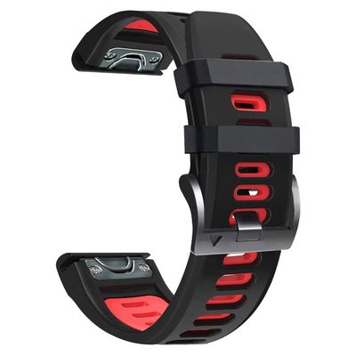 ANZOAT 26 22mm Smart Watchband Strap For Garmin Fenix 7 7X 6 6X Pro 5X 5 Plus 3HR 935 D2 Epix Quick Release Silicone Bracelet Accessory (Color : D, Size : For Forerunner 935 945)