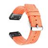 ANZOAT Nylon Quick Release Watchband For Garmin Fenix 7 7X 6X 6 Pro 5X 5 Plus 3HR 935 945 S62 D2 Smart Watch Easyfit Wristband Straps (Color : K, Size : 22mm Fenix 5 5Plus) view 1