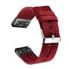 ANZOAT Nylon Quick Release Watchband For Garmin Fenix 7 7X 6X 6 Pro 5X 5 Plus 3HR 935 945 S62 D2 Smart Watch Easyfit Wristband Straps (Color : K, Size : 22mm Fenix 5 5Plus) view 3