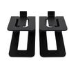Coyktonty Desktop Speaker Stand 1 Pair,Tilted Desktop Speaker Stands for Small SpeakersDesk Audio Stand for Bookshelf, Laptop Speaker view 1
