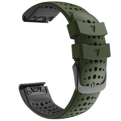 AEHON 22mm Watchband For Garmin Fenix 6 6Pro 5 5Plus Silicone band For Approach S60 S62 forerunner 935 945 Watch Easyfit Wrist Strap (Color : E, Size : For Approach S60 S62)