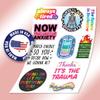 10pcs Mental Health Sticker Sheet, Vinyl Decals Positive Affirmations, Encouraging, Motivational Gifts, Waterproof, UV-Resistant, for Students, Therapists, for Laptop, Mirror, Water Bottle (Design 1) view 3