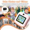 Instant Print Camera for Kids, Christmas Birthday Gifts for Girls Boys, Selfie Digital Camera with 1080P Videos, Portable Toy for 4 5 6 7 8 9 10 Years Old Girl with Print Paper & 32G Card view 2