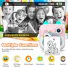 Instant Print Camera for Kids, Christmas Birthday Gifts for Girls Boys, Selfie Digital Camera with 1080P Videos, Portable Toy for 4 5 6 7 8 9 10 Years Old Girl with Print Paper & 32G Card view 3