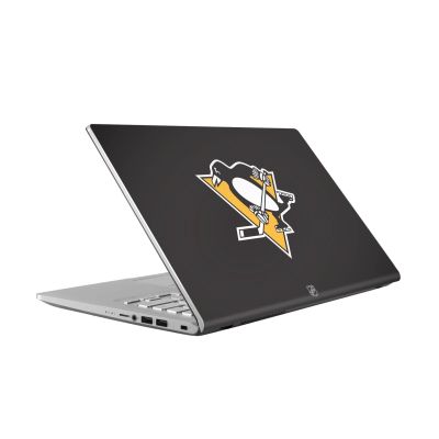 Head Case Designs Officially Licensed NHL Plain Pittsburgh Penguins Vinyl Sticker Skin Decal Cover Compatible with Asus Vivobook 14 X409FA-EK555T