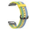 ANZOAT 22MM Quick Release Nylon Watchband Strap For Garmin Fenix 6X 6 Pro Fenix 5 5X Plus 935 Approach S60 Quatix5 Easyfit Wrist Band (Color : Yellow, Size : 22mm Fenix 5Plus) view 1
