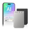 Plaud Note AI Voice Recorder, Voice Recorder w/Case, App Control, AI Transcribe & Summarize, Support 112 Languages, 64GB, Audio Recorder for Lectures, Meetings, Calls, Silver, Non-Pro Version view 1