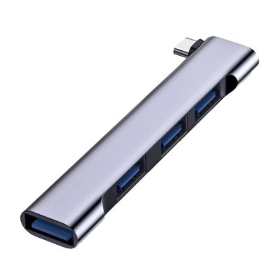 1/2 USB 3.0 Hub - 4 in 1 Portable USB Splitter, Rapid Data Transfer USB Charging Hub | Ultra-Slim Data USB Hub, Multipurpose USB Splitter Expander for Computers Laptops and Other Devices
