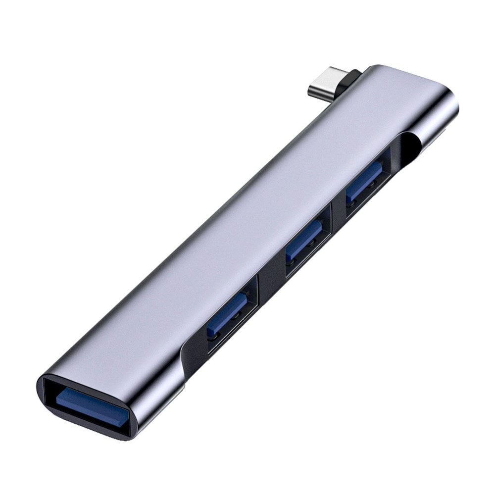 1/2 USB 3.0 Hub - 4 in 1 Portable USB Splitter, Rapid Data Transfer USB Charging Hub | Ultra-Slim Data USB Hub, Multipurpose USB Splitter Expander for Computers Laptops and Other Devices