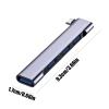 1/2 USB 3.0 Hub - 4 in 1 Portable USB Splitter, Rapid Data Transfer USB Charging Hub | Ultra-Slim Data USB Hub, Multipurpose USB Splitter Expander for Computers Laptops and Other Devices view 4