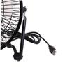 ARTIBETTER 8-inch Metal Fan Rechargeable Mini Fan 2-mode Wind Power Rotatable for Desk/car/office Quiet view 2