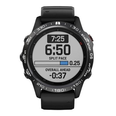 BEFIA Steel Styling Frame For Garmin Fenix 6 6X Pro Sapphire Bezel Ring Adhesive Anti Scratch Metal Cover Protective Watch Accessories (Color : A, Size : For Fenix 6X Pro)