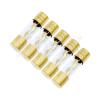 WIMPBLADB 5pcs Gold Plated 10x38mm AGU Glass Fuse Car Audio Amp Amplifier 10A 15A 20A 25A 30A 40A 50A 60A 70A 80A 100A (Color : 40a) view 1