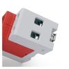 EQBVZZRD Arrester Device SPD DC 2P 1000V 20KA~40KA House Lightning Surge Protector Protective Low-Voltage Arrester Device Solar PV Photovoltaic System view 3