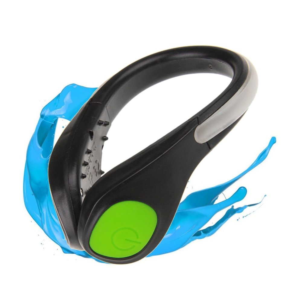 GANAZONO 2pcs Led Running Shoe Clip Lights Night Running Safety Gear for Runners Joggers Bikers Walkers Reflective Clip Lights