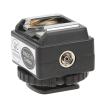 Flash Hot Shoe Adapter forDSLR C N2 Flash to Camera with PC Sync Port, Small Size and Easy to Install view 3