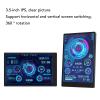gernie IPS USB Mini Screen Display Temperature Pc Sensor Panel IPS Full Viewing Angle Monitor for Aida64 Miniature, Pc Temp Monitor, gernieki2td051ua view 2