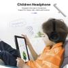 gernie Headset Headphones for Kids Microphone Earphones Head Mounted Earpiece Folding for Children, Earbud for T1 Toddler Kid Baby, Kids Headphones Computer Headsets (Black), gernie4kvam5z3co-11 view 2
