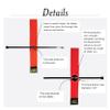 RIP-TIE 1" x 6" PIVOTING CableHanger, Accommodate Any Angle of Cable Run 10 Pack Red view 4