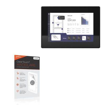 BoxWave Screen Protector Compatible with Exor eX210 (10 in) - ClearTouch Anti-Glare (2-Pack), Anti-Fingerprint Matte Film Skin