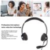 Yanmis Professional Wired Headphones, Telephone Headphones for Calls and Music, Ergonomic Noise Cancelling Headphones and Microphone for Computer, PC, Computer view 3