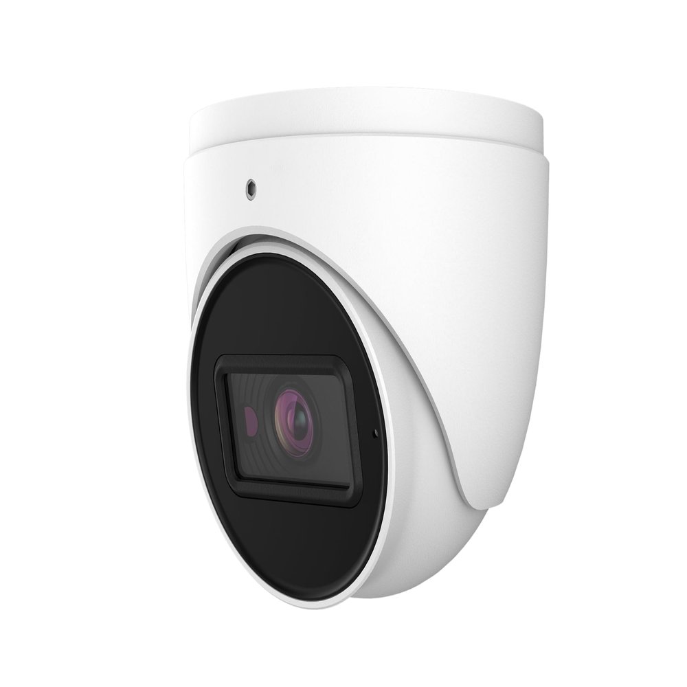 DirectNine Basics Titanium,IP-5IRD5S44-28,Network Camera,Fixed Turret,1/2.7'',5MP@20FPS,2.8mm,IR(98ft),True WDR,Built-in Mic,VCA,SD Slot, White