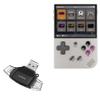 BoxWave Smart Gadget Compatible with Anbernic RG35XX Plus - AllReader SD Card Reader, microSD Card Reader SD Compact USB - Jet Black view 1