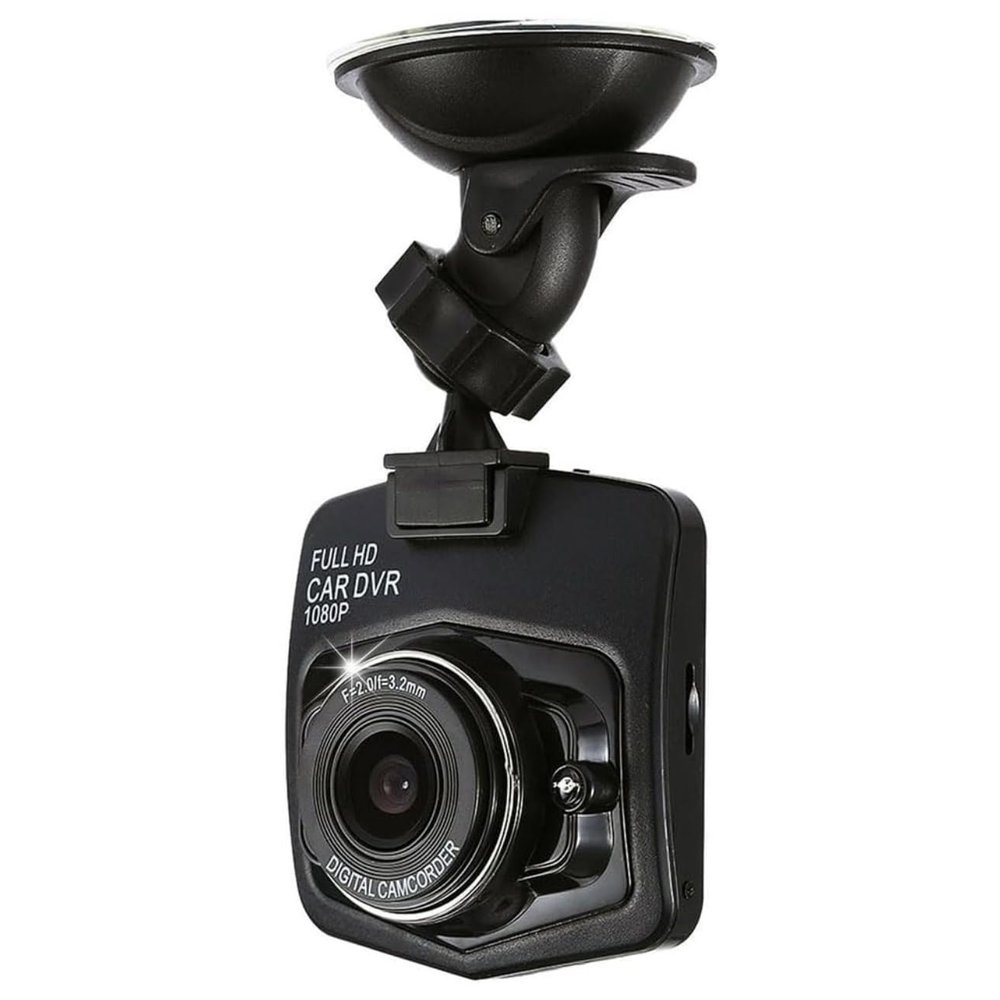 DirectNine Basics Dash Camera for Cars - 2.4 Inch DashCam - HD 1080P Loop Recording Night Vision 170 Wide Angle, Black