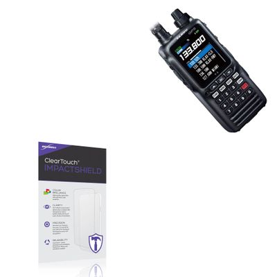 BoxWave Screen Protector Compatible with Yaesu FTA-850L - ClearTouch ImpactShield (2-Pack), Impenetrable Screen Protector Flexible Film