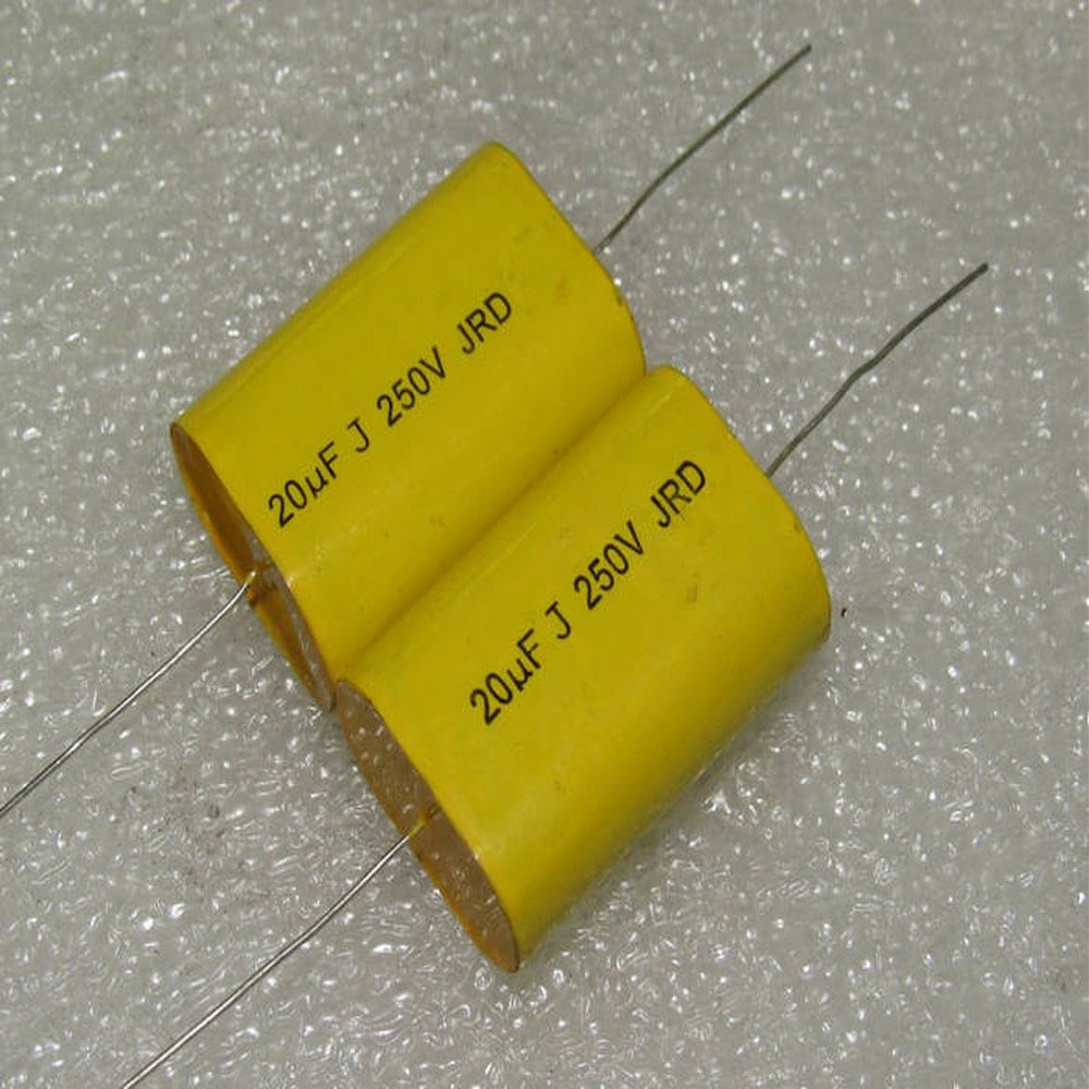 QZLIBEFUD J R D 250v20uf 206j 250vdc MEA Axial Metallized Polyester Crossover Film Capacitors 1 Pcs