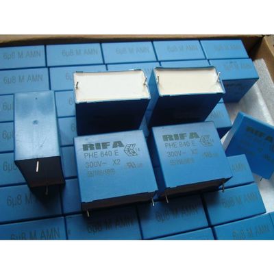 QZLIBEFUD PHE840 Series 300VAC 6.8UF Generation 600VDC Copper Foot Audio Frequency Divider stepless Capacitor 1 Pcs
