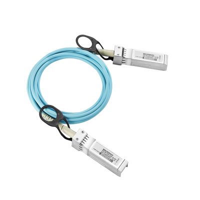 Macroreer 10G SFP+ AOC Cables SFP+ to SFP+ Active Optical Fiber Cable Compatible with Juniper JNP-10G-AOC-50M,50m(164ft)
