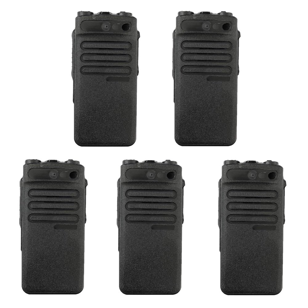 5Pack XPR3300e Repair Housing Case Front Cover Compatible for XPR3300e Radio