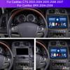 [2G+32G] 10" Android 13 Car Stereo for Cadillac CTS 2003 2004 2005 2006 2007 Cadillac SRX 2004-2008 with wireless Carplay/Android Auto Radio Double Din GPS Navigation BT FM Radio AHD Backup Camera Mic view 2