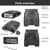 DJXIK Binoculars, 1.5-Inch TFT Display, High-Definition Infrared Night Vision Device, Can Record Infrared Images and Video During The Day Or Night view 3