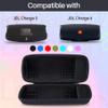 Lebakort Hard Case Compatible with JBL Charge 5 Charge 4 Waterproof Speaker (Black Case) view 2