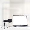 Hemoton Condenser Microphone Tripod Stand USB Microphone for Desktop Laptop Wide Frequency Response Noise-reducing for Recording Singing Speech view 4