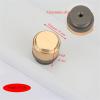 Nordic Furniture Cabinet Wardrobe Handle Grey Gold Solid T Bar Luxury Kitchen Cupboard Drawer Door Pull Room Home Round Knob 1Pcs (Color : 6850-Single Hole) view 2