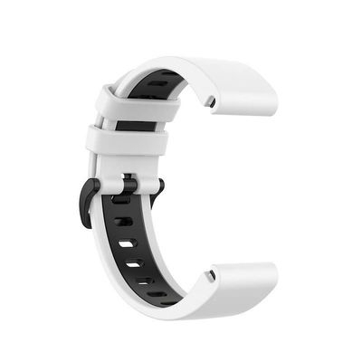 Clouism 20mm 22mm 26mm Silicone WatchBand For Fenix 6 GPS/Fenix 6 PRO GPS/Fenix 6 Sapphire GPS Band Smart Watch Strap Wristband (Color : A, Size : 22mm Fenix 6 GPS)
