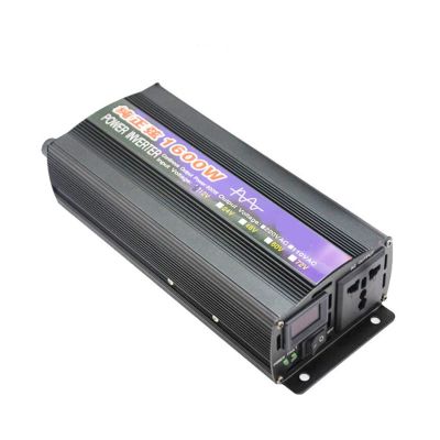 PDOLIGBDN Pure sine Wave Inverter DC 12V 24V 48V 60V to AC 220V 110V 60HZ car Home 1000W 1600W 2000W 3000W Converter Solar inverters (Color : 1600W, Size : 48V-110V 60HZ)