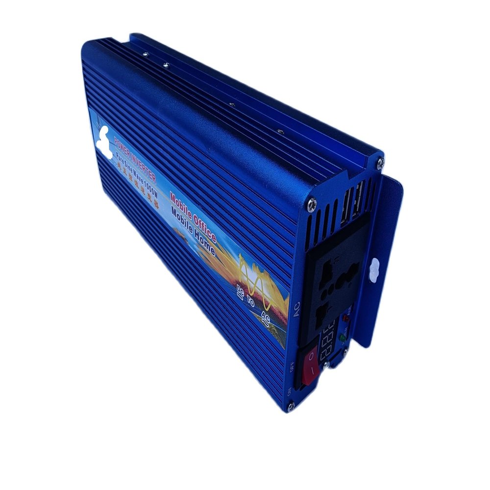 PDOLIGBDN Power Converter 1000W Pure Sine Wave Inverter DC 24V to AC 110V 60HZ Power 2000W_220-240V (Color : 2KW 50HZ, Size : 24V-220-240V)