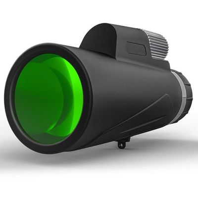 DJXIK Monocular Telescope12x42, Mini HD Low-Light Night Vision Telescope Waterproof, BAK4 Multi-Layer Coated Zoom Optical Lens, Suitable for Outdoor Hunting, Camping, Hiking